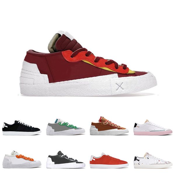 2021 kaws sacais blazer low 77 vintage og designer casual shoes iron grey british tan classic green magma orange trainers women men luxury s, Black
2021 kaws sacais blazer low 77 vintage og designer casual shoes iron grey british tan classic green magma orange trainers women men luxury s, Black
