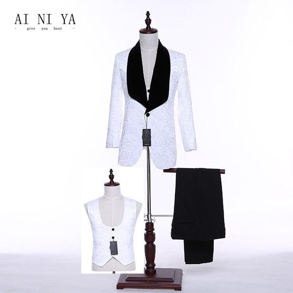 jacket+pants+vest women business suits white floral black velvet shawl lapel ladies office uniform slim female trouser women's two piec
jacket+pants+vest women business suits white floral black velvet shawl lapel ladies office uniform slim female trouser women's two piec