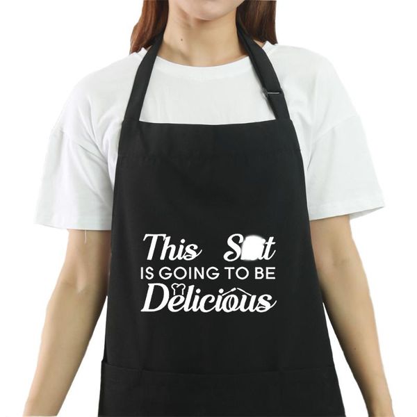 aprons delicious funny waterproof oilproof kitchen cooking baking bbq apron adjustable neck strap with three pockets
aprons delicious funny waterproof oilproof kitchen cooking baking bbq apron adjustable neck strap with three pockets
