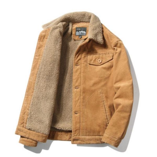 men's down & parkas winter corduroy cotton padded jacket fashion stand collar casual warm, Black
men's down & parkas winter corduroy cotton padded jacket fashion stand collar casual warm, Black