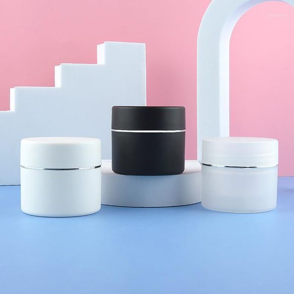 storage bottles & jars 180 x 50g plastic white/clear/black double layer cream jar with silver rim empty makeup container sample pot refillab
storage bottles & jars 180 x 50g plastic white/clear/black double layer cream jar with silver rim empty makeup container sample pot refillab