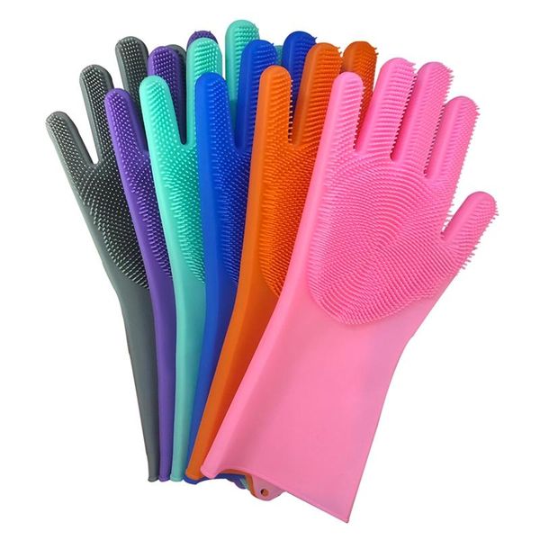 2pcs silicone cleaning gloves multifunction magic dish washing for kitchen household disposable
2pcs silicone cleaning gloves multifunction magic dish washing for kitchen household disposable