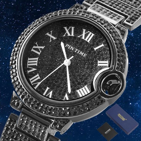 wristwatches drop iced out watch men stainless steel diamond hip hop mens watches gold clock relogio masculino reloj, Slivery;brown
wristwatches drop iced out watch men stainless steel diamond hip hop mens watches gold clock relogio masculino reloj, Slivery;brown