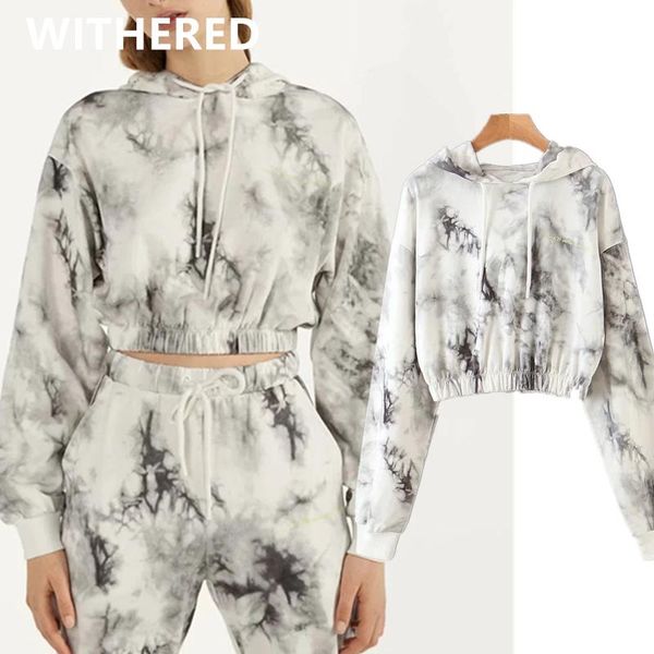 women's hoodies & sweatshirts dave&di 2021 summer england high street vintage tie-dyed loose short terry hooded women sweatshirt pullov, Black
women's hoodies & sweatshirts dave&di 2021 summer england high street vintage tie-dyed loose short terry hooded women sweatshirt pullov, Black