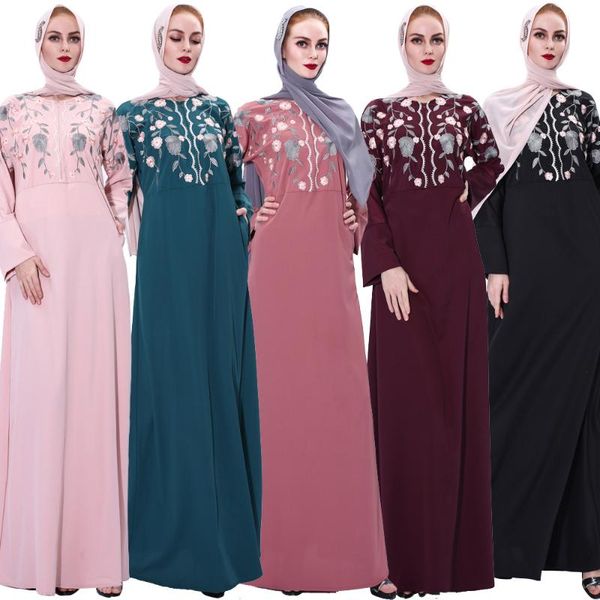 ethnic clothing luxury muslim embroidery abaya cardigan full dress kimono long robe gowns jubah dubai ramadan eid arab islamic musulmane, Red
ethnic clothing luxury muslim embroidery abaya cardigan full dress kimono long robe gowns jubah dubai ramadan eid arab islamic musulmane, Red