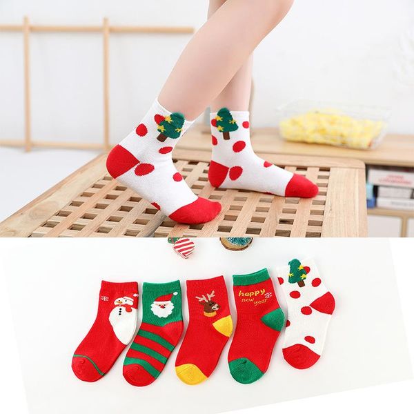 socks 5 pairs/pack christmas kids baby boys girls cotton cartoon sokken snowflake elk santa claus children stuff, Pink;yellow
socks 5 pairs/pack christmas kids baby boys girls cotton cartoon sokken snowflake elk santa claus children stuff, Pink;yellow