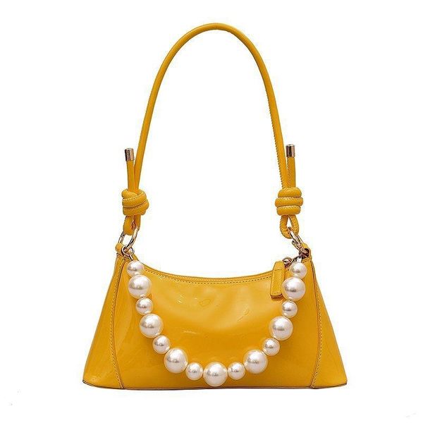 evening bags 2021 arrivals women pu leather shoulder bag yellow solid color design beaded handle leisure style underarm
evening bags 2021 arrivals women pu leather shoulder bag yellow solid color design beaded handle leisure style underarm