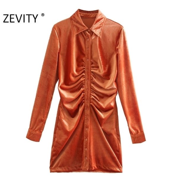 zevity autumn fashion women orange green color pleated single breasted slim shirt dress female long sleeve velvet vestido ds4617 210325, Black;gray
zevity autumn fashion women orange green color pleated single breasted slim shirt dress female long sleeve velvet vestido ds4617 210325, Black;gray