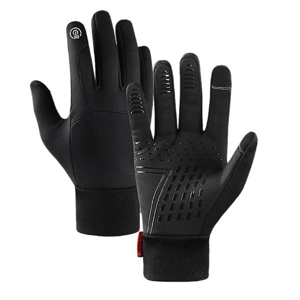 cycling gloves winter bicycle warm touchscreen full finger waterproof outdoor bike skiing motorcycle riding mittens, Black
cycling gloves winter bicycle warm touchscreen full finger waterproof outdoor bike skiing motorcycle riding mittens, Black