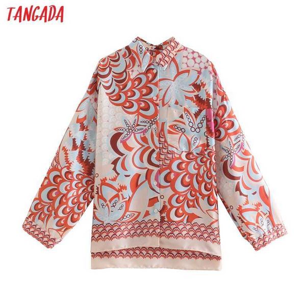 tangada women retro flowers print oversize chiffon shirt long sleeve chic female loose blouse shirt 5z133 210609, White
tangada women retro flowers print oversize chiffon shirt long sleeve chic female loose blouse shirt 5z133 210609, White