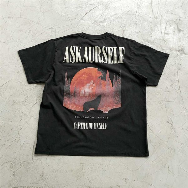 men's t-shirts oversized wolf printing washed do old vintage t shirt oversize tee thick cotton hip hop inside out askyurself t-shirt x8, White;black
men's t-shirts oversized wolf printing washed do old vintage t shirt oversize tee thick cotton hip hop inside out askyurself t-shirt x8, White;black