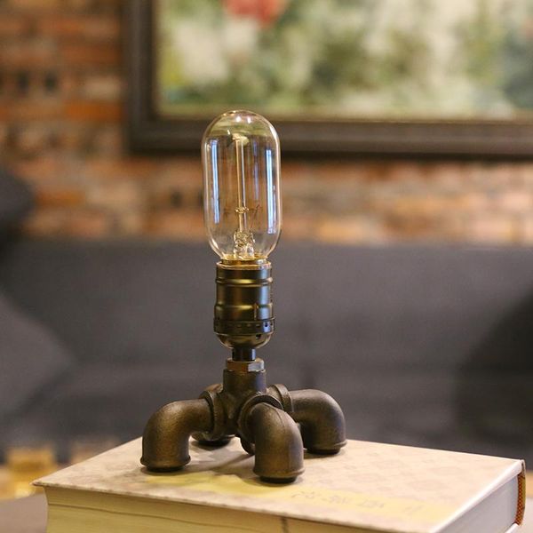 table lamps 1pcs industrial water pipe lamp dimmable retro desk loft rustic metal lighting for bed room living roomhome decor
table lamps 1pcs industrial water pipe lamp dimmable retro desk loft rustic metal lighting for bed room living roomhome decor