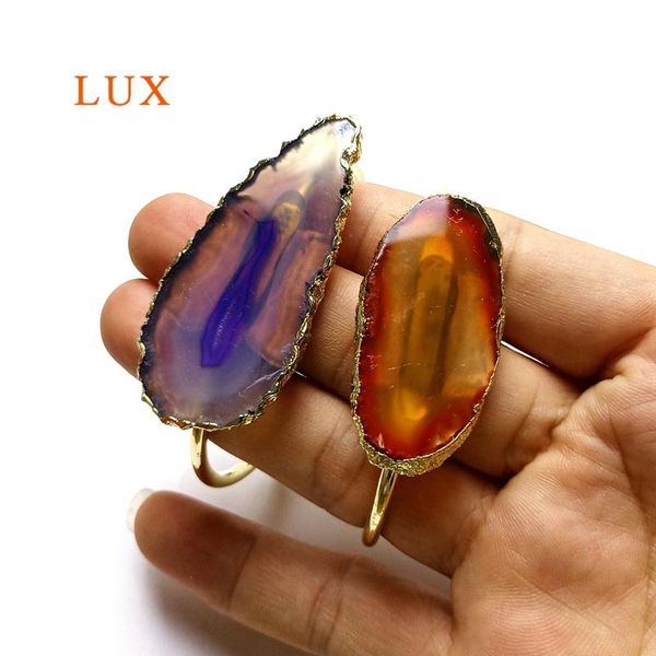 bangle 3pcs natural agates gold bracelet blue green orange pink orm slab beads open cuff fashion for women jewelry, Black
bangle 3pcs natural agates gold bracelet blue green orange pink orm slab beads open cuff fashion for women jewelry, Black