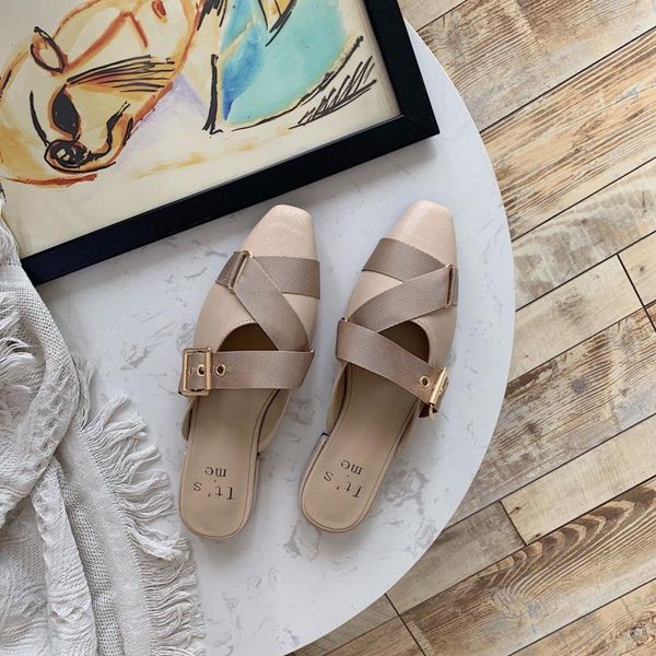 slippers 2021 women mules korean fashion square toe flat designers outside dress casual beach slides summer brand woman shoes, Black
slippers 2021 women mules korean fashion square toe flat designers outside dress casual beach slides summer brand woman shoes, Black