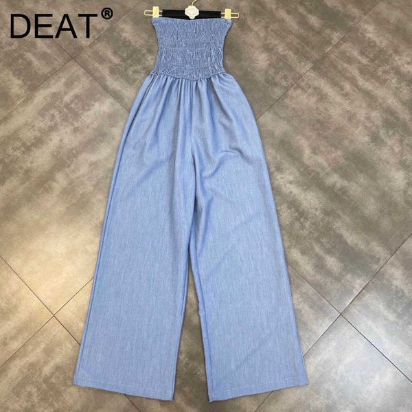 deat women straight loose under elastic waist jumpsuit solid color fashion temperament spring summer 11d1485 210709, Black;white
deat women straight loose under elastic waist jumpsuit solid color fashion temperament spring summer 11d1485 210709, Black;white
