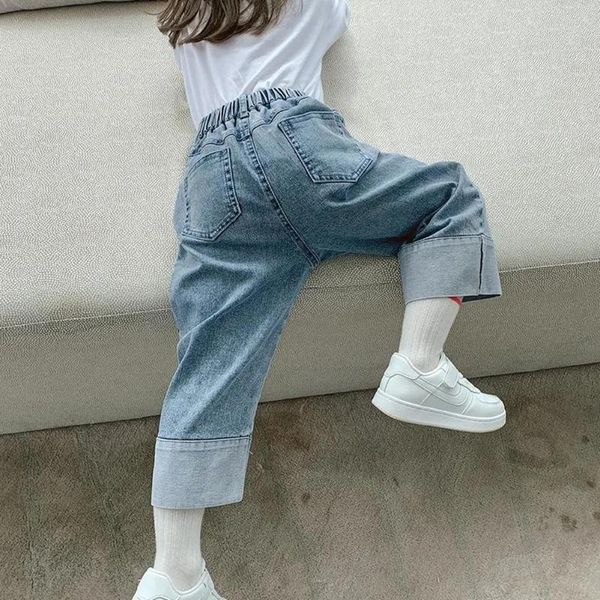 jeans 2-13 years girls kids cotton denim wide leg pants for elastic waist trousers 2 3 4 5 6 7 8 9 10 11 12 13years, Blue
jeans 2-13 years girls kids cotton denim wide leg pants for elastic waist trousers 2 3 4 5 6 7 8 9 10 11 12 13years, Blue