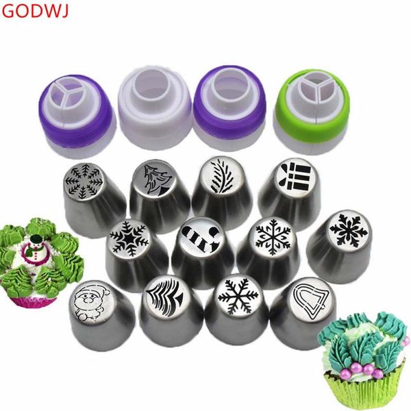 baking & pastry tools godwj 12pcs cake decorating christmas tips set stainless steel diy icing piping cream nozzles 
baking & pastry tools godwj 12pcs cake decorating christmas tips set stainless steel diy icing piping cream nozzles