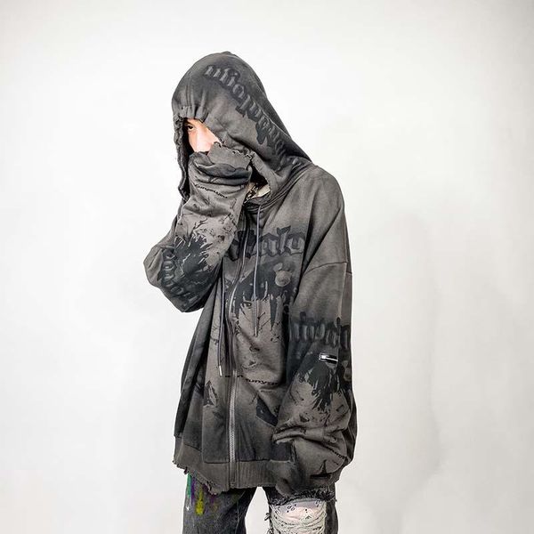 men's hoodies & sweatshirts uncledonjm cartoon harajuku hoodie zip swatshirts hip hop streetwear 2021 autumn casual loose fit nb2053, Black
men's hoodies & sweatshirts uncledonjm cartoon harajuku hoodie zip swatshirts hip hop streetwear 2021 autumn casual loose fit nb2053, Black