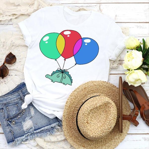 graphic cartoon animal balloon women t shirt cute short sleeve 90s tees print clothing female womens, White
graphic cartoon animal balloon women t shirt cute short sleeve 90s tees print clothing female womens, White