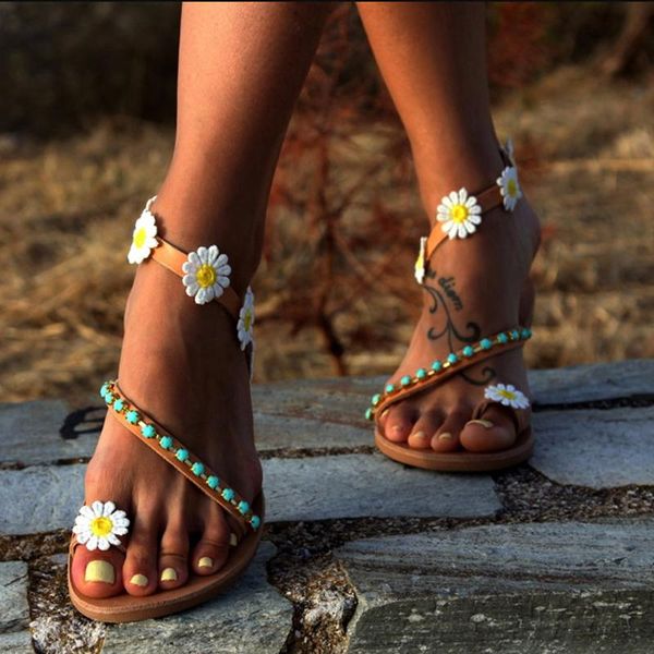 sandals summer shoes woman gladiator women flat fashion weet flowers boho beach ladies plus size 44 gaoke, Black
sandals summer shoes woman gladiator women flat fashion weet flowers boho beach ladies plus size 44 gaoke, Black