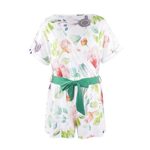 neatie kiddie fashion lady summer floral print women rompers onesies sleepwear v-neck short sleeve sashes romper women's jumpsuits &, Black;white
neatie kiddie fashion lady summer floral print women rompers onesies sleepwear v-neck short sleeve sashes romper women's jumpsuits &, Black;white