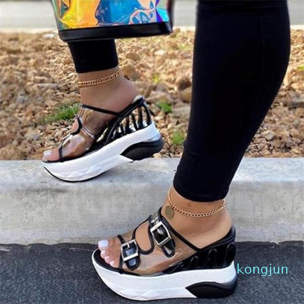 designer- summer sandals women platform sandals wedges shoes clear sandles women slippers sandels for female sandalias, Black
designer- summer sandals women platform sandals wedges shoes clear sandles women slippers sandels for female sandalias, Black