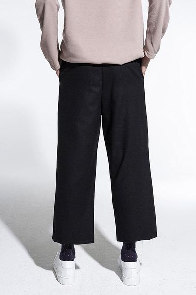 men's pants 27-44 2021 clothing gd hair stylist fashion catwalk street winter woollen wide leg plus size costumes, Black
men's pants 27-44 2021 clothing gd hair stylist fashion catwalk street winter woollen wide leg plus size costumes, Black