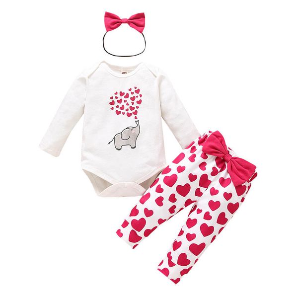 kids clothing sets girls outfits baby clothes children infant cartoon long-sleeved jumpsuit printed trousers three-piece of children's, White
kids clothing sets girls outfits baby clothes children infant cartoon long-sleeved jumpsuit printed trousers three-piece of children's, White