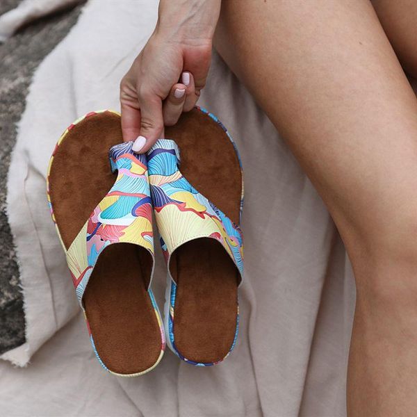 slippers 2021 print flip-flop casual women light and comfortable plus-size women's shoes, Black
slippers 2021 print flip-flop casual women light and comfortable plus-size women's shoes, Black