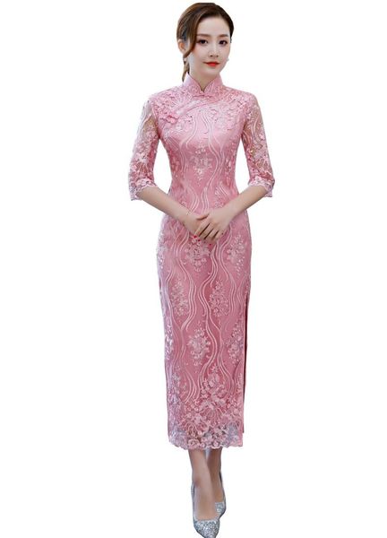 shanghai story half sleeve flower embroidery cheongsam dresses long red lace qipao for women traditional chinese wedding dress ethnic clothi
shanghai story half sleeve flower embroidery cheongsam dresses long red lace qipao for women traditional chinese wedding dress ethnic clothi