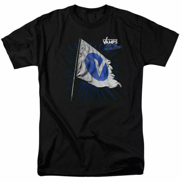 The Vamps Flag T Shirt Licensed Pop Rock n Roll Music Band Tee Black, White;black
The Vamps Flag T Shirt Licensed Pop Rock n Roll Music Band Tee Black, White;black