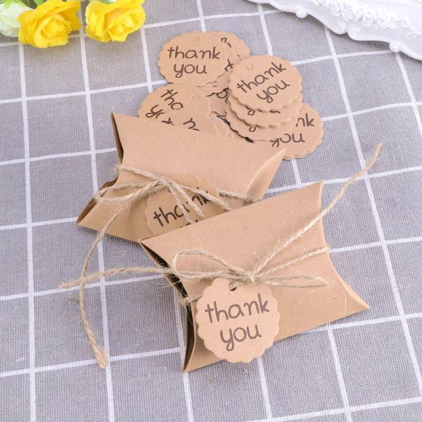 gift wrap 20pcs/10 sets creative thank you candy boxes kraft paper packaging treats goodies party supplies (pillow shape)
gift wrap 20pcs/10 sets creative thank you candy boxes kraft paper packaging treats goodies party supplies (pillow shape)