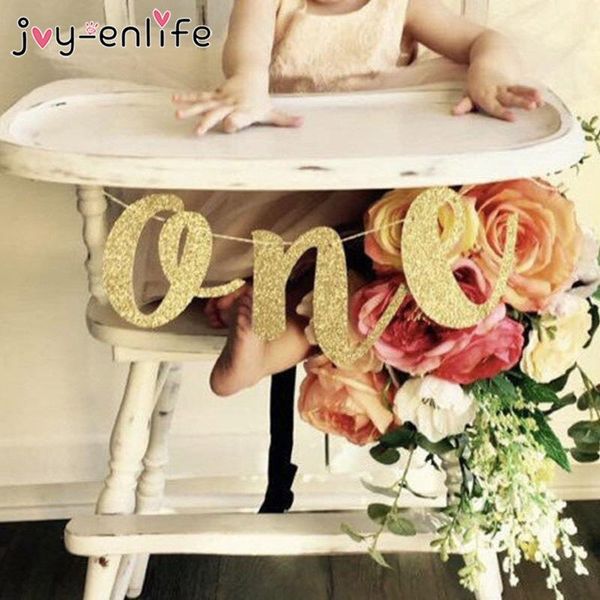 1set creative glitter number one banner girl boy 1st birthday high chair baby shower prince princess party decorations supplies decoration
1set creative glitter number one banner girl boy 1st birthday high chair baby shower prince princess party decorations supplies decoration