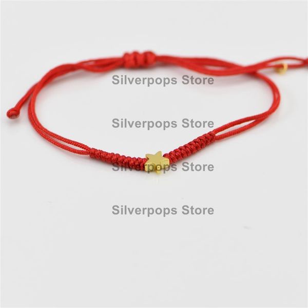 charm bracelets trend fashion 925 sterling silver/star & red braided chain/premium quality european spanish styles birthday present/gift, Golden;silver 
charm bracelets trend fashion 925 sterling silver/star & red braided chain/premium quality european spanish styles birthday present/gift, Golden;silver