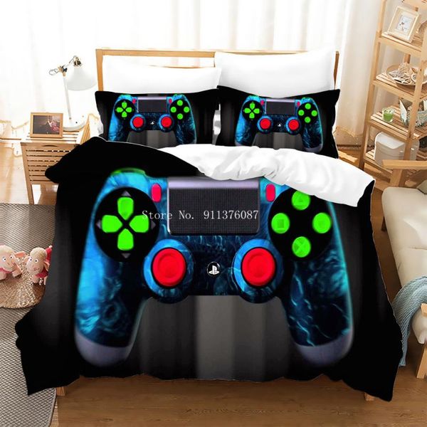 bedding sets set gamer gamepad printed for kids teens boys duvet cover pillowcase home room decoration king size bedclothes
bedding sets set gamer gamepad printed for kids teens boys duvet cover pillowcase home room decoration king size bedclothes