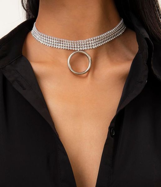 chains necklace silver color circle metal female fashion statement jewelry 2021 charm iced out
chains necklace silver color circle metal female fashion statement jewelry 2021 charm iced out