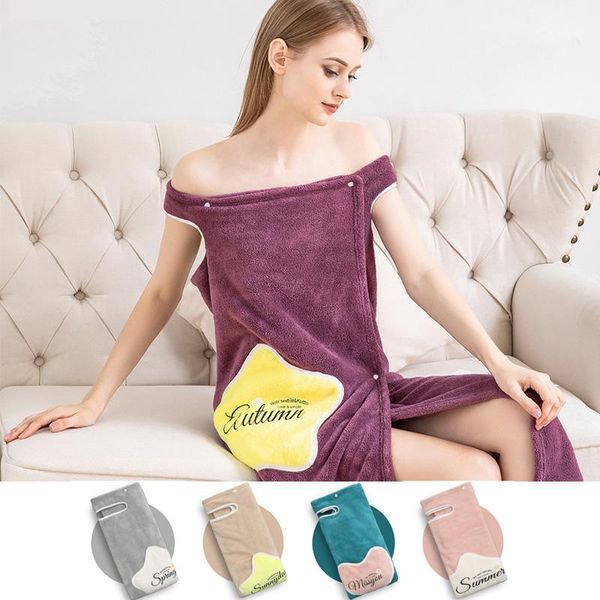 towel women's coral velvet thickened bathrobe super absorbent lovely sling home bath skirt pajamas
towel women's coral velvet thickened bathrobe super absorbent lovely sling home bath skirt pajamas
