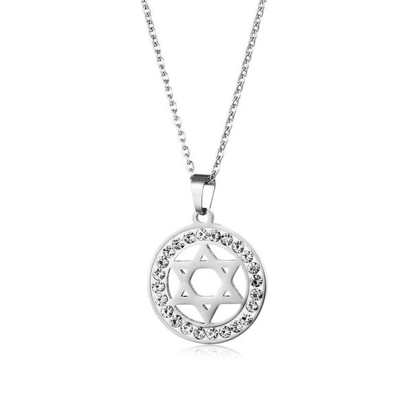 pendant necklaces stainless steel silver color star of david chain necklace for men women retro jewish magen hexagram
pendant necklaces stainless steel silver color star of david chain necklace for men women retro jewish magen hexagram