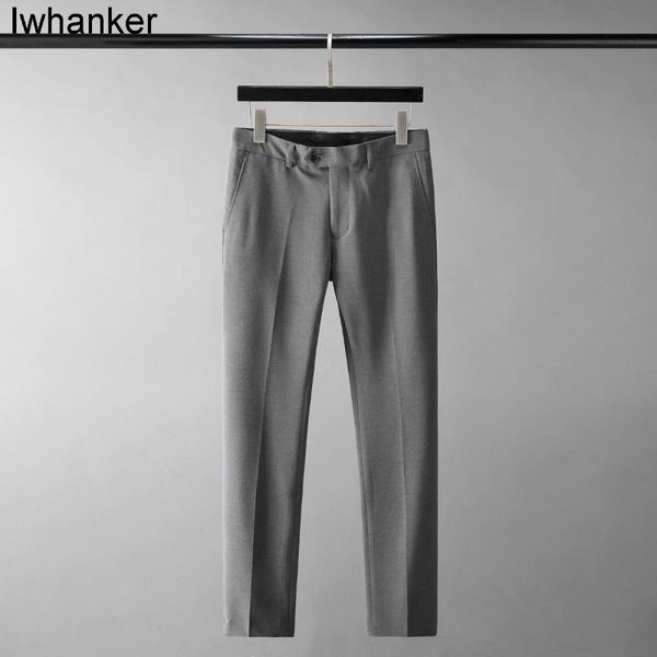 men's pants minglu-pantalones de negocios para hombre, traje informal color slido lujo, pantalones moda ajustados a la altura del, Black
men's pants minglu-pantalones de negocios para hombre, traje informal color slido lujo, pantalones moda ajustados a la altura del, Black