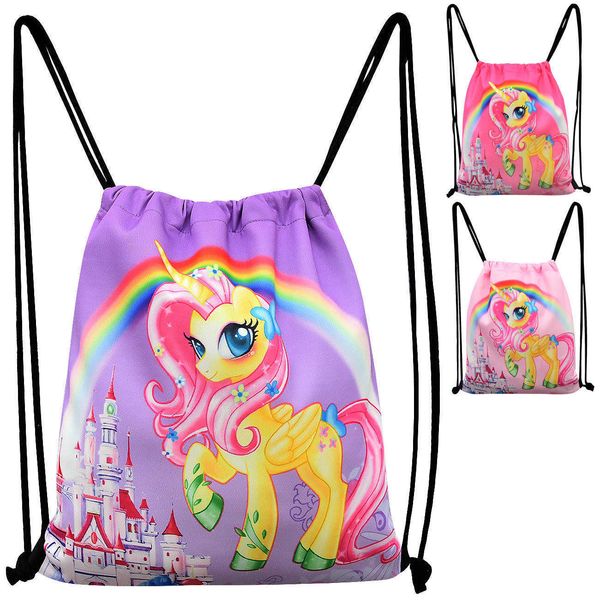 unicorn backpack children strapping shopping bag men and women drawstring 295
unicorn backpack children strapping shopping bag men and women drawstring 295