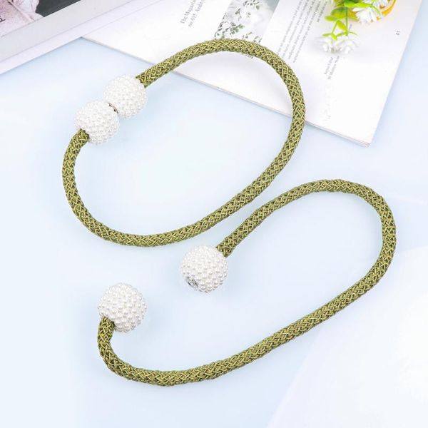 2pcs magnetic curtain tiebacks clips rope holdbacks decorative fashion pearl magnet buckles tie band (olive gree other home decor
2pcs magnetic curtain tiebacks clips rope holdbacks decorative fashion pearl magnet buckles tie band (olive gree other home decor