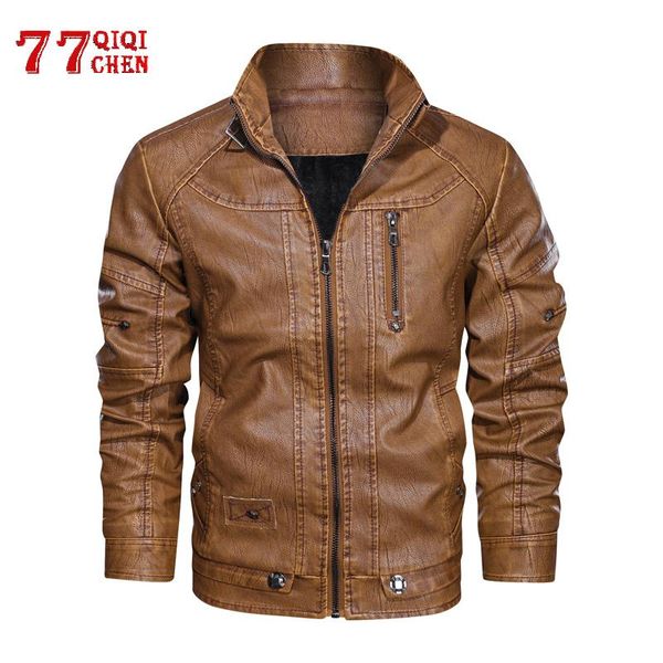 men's fur & faux winter leather jacket men stand collar motorcycle washed retro velour jackets fashion warm autumn coats mens euro size, Black
men's fur & faux winter leather jacket men stand collar motorcycle washed retro velour jackets fashion warm autumn coats mens euro size, Black
