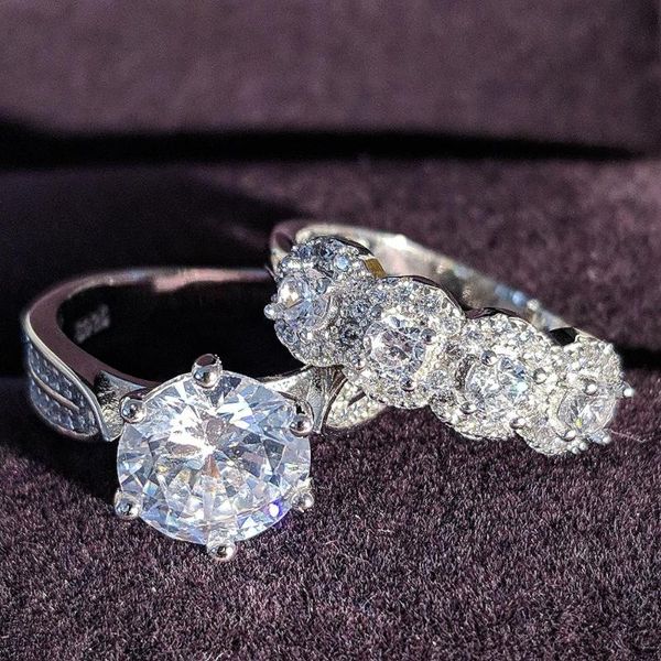 cluster rings 2021 arrival luxury 925 sterling silver wedding ring set for women lady anniversary gift jewelry bulk sell r5130, Golden;silver
cluster rings 2021 arrival luxury 925 sterling silver wedding ring set for women lady anniversary gift jewelry bulk sell r5130, Golden;silver