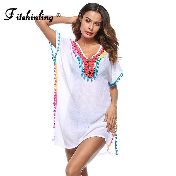 fitshinling bohemian summer dress women swimwear handmade crochet white pareos beach sheer oversized short vestido femme
fitshinling bohemian summer dress women swimwear handmade crochet white pareos beach sheer oversized short vestido femme
