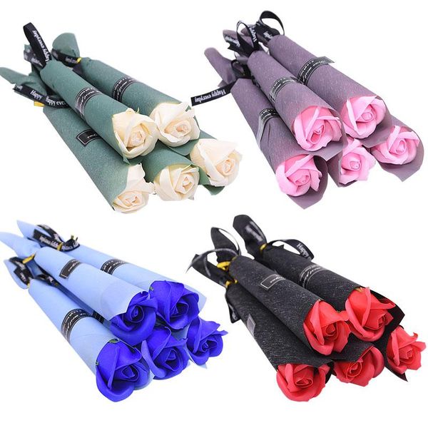 decorative flowers & wreaths 5pcs/lot soap rose artificial flower girl friend valentine's day gift anniversary set fake wedding decor
decorative flowers & wreaths 5pcs/lot soap rose artificial flower girl friend valentine's day gift anniversary set fake wedding decor