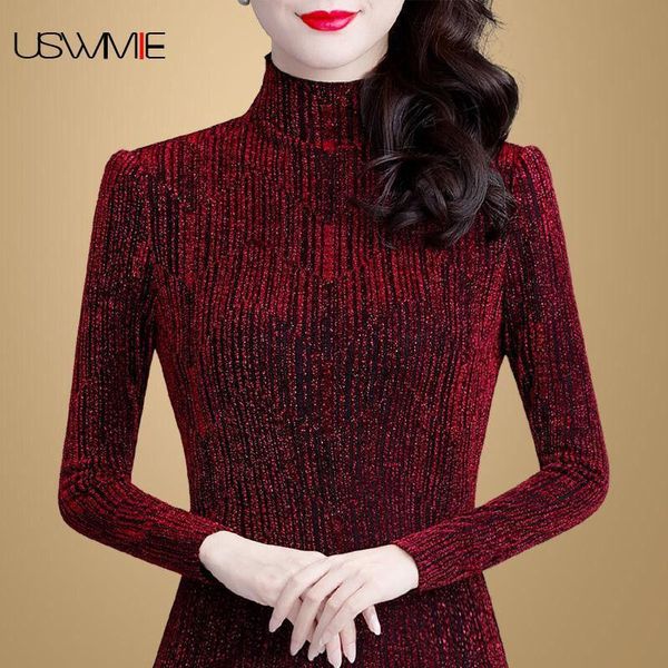 women's t-shirt tee shirt femme autumn spring elastic fashion long sleeve bottomed streetwear pure color comfort t women, White
women's t-shirt tee shirt femme autumn spring elastic fashion long sleeve bottomed streetwear pure color comfort t women, White