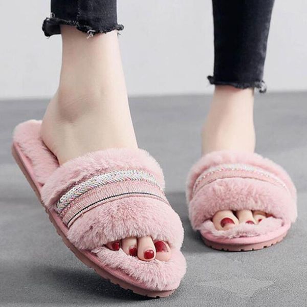 slippers spring lovely color strip sequin women cotton indoor plush slip on warm shoes casual home flat s46, Black
slippers spring lovely color strip sequin women cotton indoor plush slip on warm shoes casual home flat s46, Black