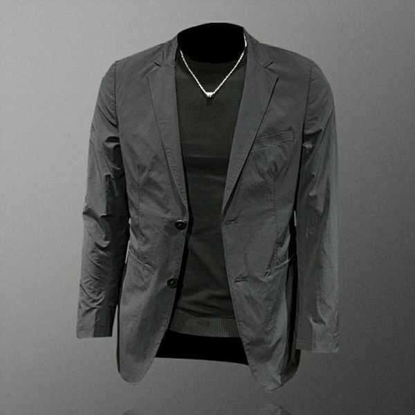 men's suits & blazers 2021 casual blazer autumn spring fashion slim thin male clothing m~4xlpp1415, White;black
men's suits & blazers 2021 casual blazer autumn spring fashion slim thin male clothing m~4xlpp1415, White;black