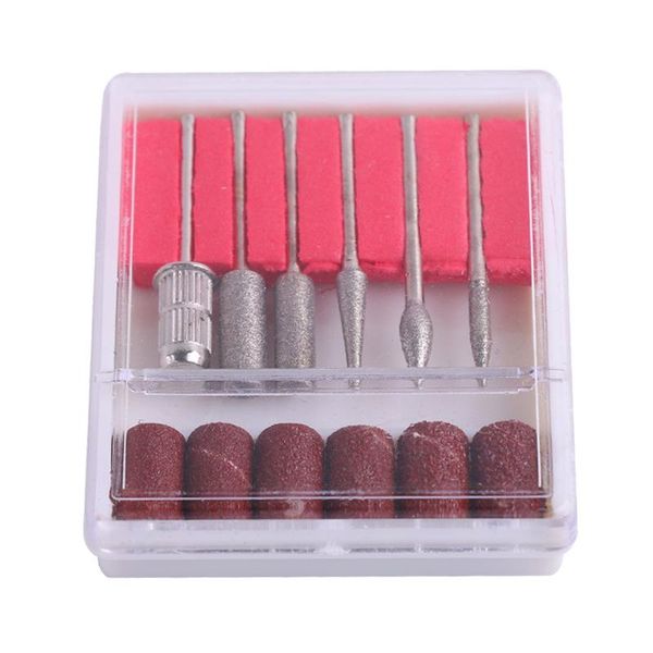 nail art equipment 6pcs/lot electric drill bits grinding head kit sanding bands file set for filing machine pedicure manicure tools, Silver
nail art equipment 6pcs/lot electric drill bits grinding head kit sanding bands file set for filing machine pedicure manicure tools, Silver
