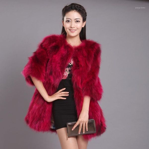 women's fur & faux medium long natural raccoon dog coats women real jackets plus size s - 7xl 2021 autumn winter, Black
women's fur & faux medium long natural raccoon dog coats women real jackets plus size s - 7xl 2021 autumn winter, Black